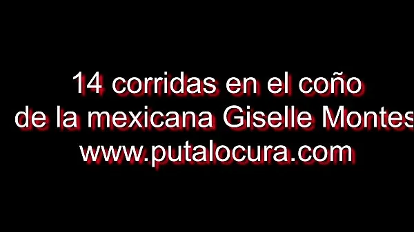 Giselle Montes GangBang Creampie, rellenando de lefa el coño de la mexicana videos