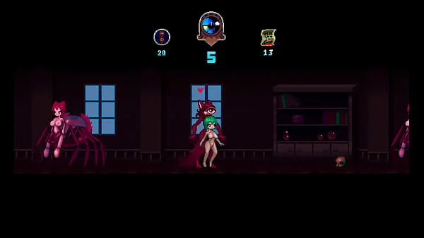 Haunted Hump House [PornPlay Halloween Hentai game] Ep.1 Ghost chasing for cum futa monster girl videos