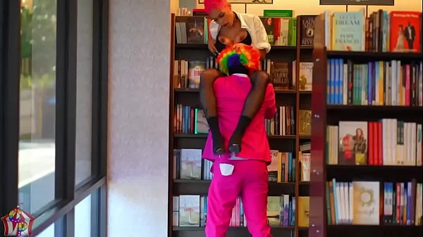 Jasamine Banks Gets Horny While Working At Barnes & Noble and Fucks Her Favorite Customer videos