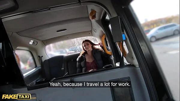 Fake Taxi - Cute young Italian brunette babe with pert natural tits, small soft ass and tattoos rides a big cock before big cum onto her pretty face videos