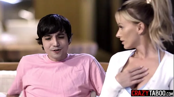 Big tits MILF stepmom Pristine Edge fucks big cock stepson and enjoyed his big hard dick videos