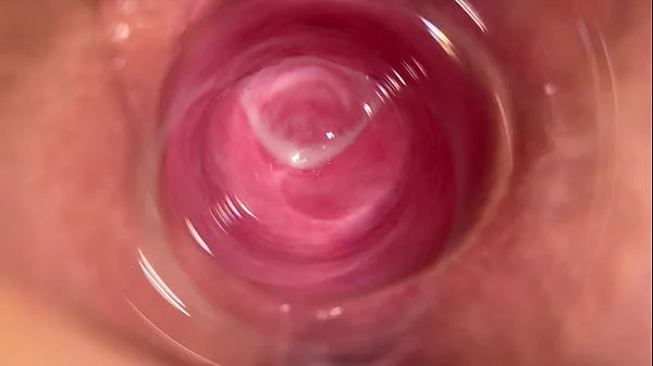 Camera deep inside Mia's vagina videos