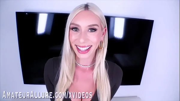 Stunning Blonde Kay Lovely Wants to Try Everything Once? videos