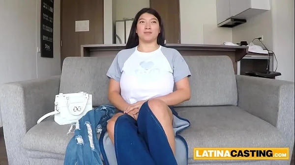 Thick Busty Latina Babe First Time Filmed and Filled videos