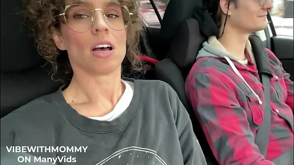 OMG! Drone Footage of Jewish Stepmom and Stepson Having Real Public Sex with VibeWithMommy videos