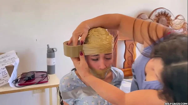 18 Year Old Cutie Bound And Gagged By Kinky Granny videos