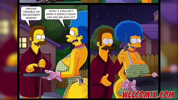 Flandis Fucking The Simptoons Hotties! Pepperoni pizza! The Simptoons videos