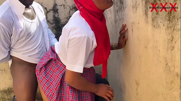 OMG!!! Big cock senior prefect finally fucks a petite classmate with his Long cock at the Principal's window. Subscribe my RED please videos