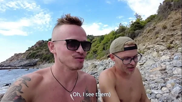 Pickup on the Beach ended with an orgy in a Public place! videos