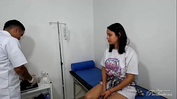 My medical consultation for a pain in the abdomen finished in a delicious anal sex videos