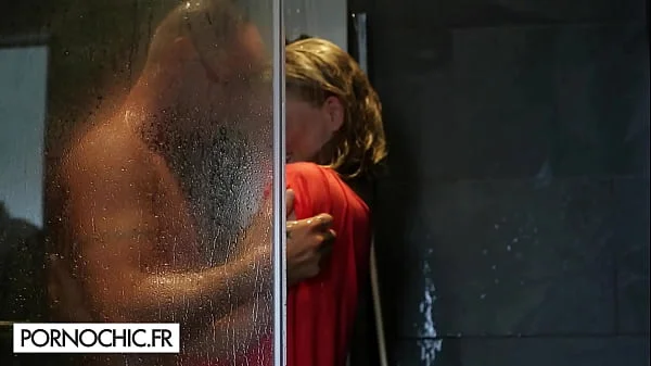 Intense sex in the shower videos