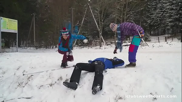 Teens go on a Slippery Slope videos