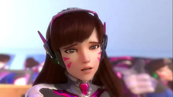 Perfect Date with DVa (Overwatch Hentai) videos