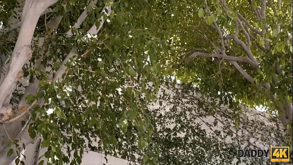 DADDY4K. Red-haired girl hooks up BF's stepdad to get cash to pay for rent videos