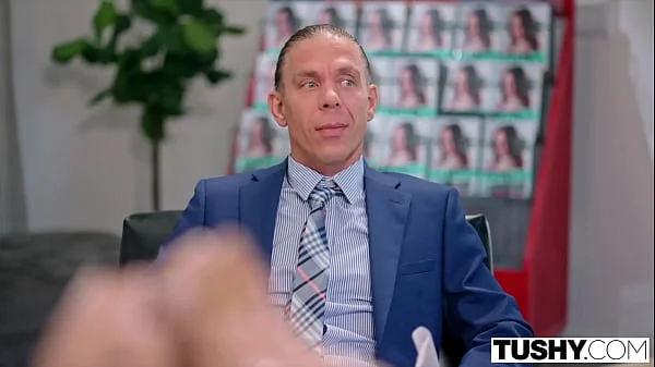 TUSHY Maitland Ward has intense double penetration orgasm videos