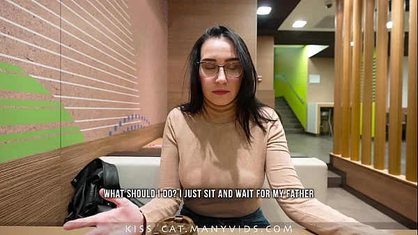Why step son in public toilet with step mom? ︎ Stepmommy get risky cum in coffee ︎︎︎ videos
