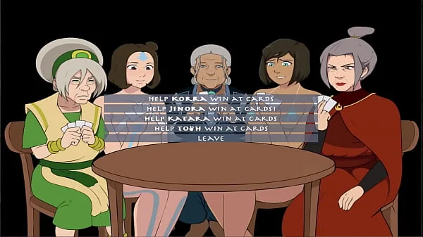 Four Elements Trainer Book 5 Love Part 15 - Korra and Jinora Double stuffed Creampie videos