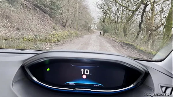 Lost British chav is picked up and fucked in the car in public videos