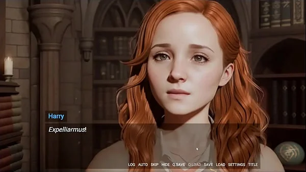 Hogwarts Lewdgacy [ Hentai Game PornPlay Parody ] Harry Potter and Hermione are playing with BDSM forbiden magic lewd spells videos