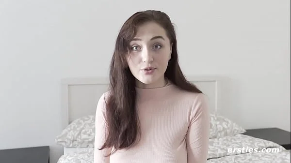 Ersties - Hot Russian Babe Spanks Her Tight Ass videos