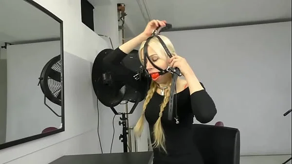 Ball Gag Harness Part 01 videos