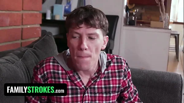 Thick StepSister Holly Day Lets StepBro Play With Her Juicy Tits And Wet Pussy - FamilyStrokes videos