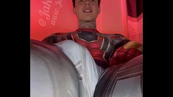 Stroking My Massive Cock In Super Hero Costumes Before Shooting A Huge Load videos