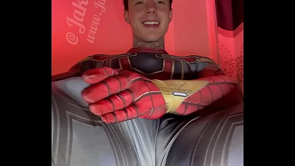 Stroking My Massive Cock In Super Hero Costumes Before Shooting A Huge Load videos