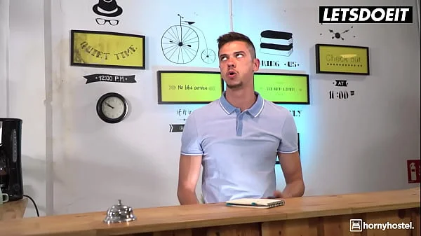 Big Ass Claudia Bavel Seduced By Big Dick Receptionist Into Hot Sex To Get Stretched Good In Her Lonely Pussy - HORNY HOSTEL videos