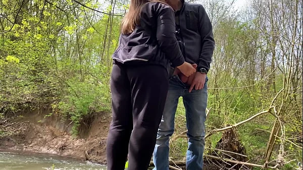 My Stepmother in law's hot tongue is deep in my throat while she jerks off my cock videos