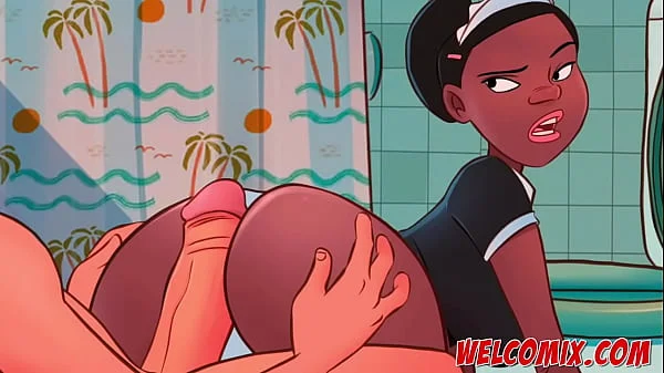 Fucking the hot maid! Mop on the maid! The Naughty Animation Comics videos