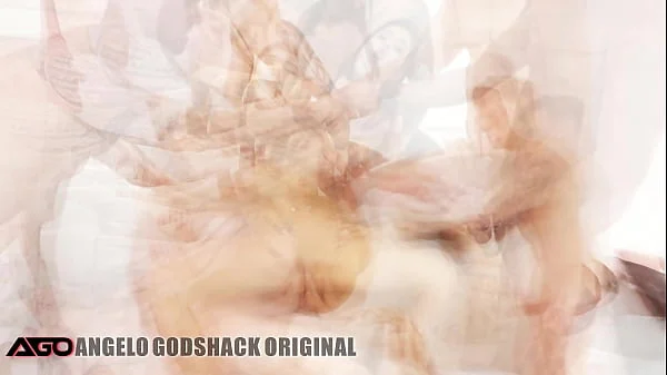 Mells Blanco 6on1 ROUGH gangbang DP/DVP/DAP/first TP with pee videos