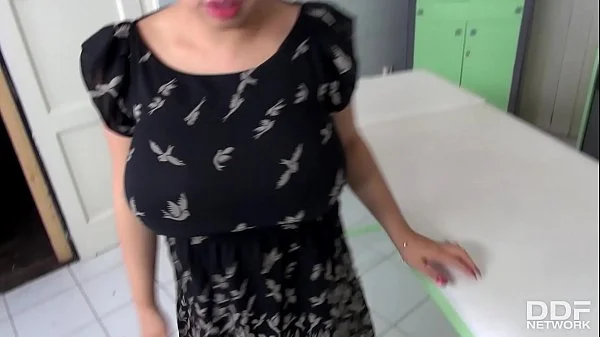 British Asian busty pornstar Tigerr Benson deepthroats your dong in POV videos