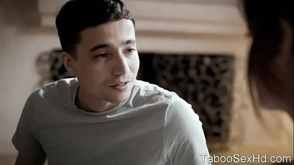 Two stepbrothers take care of the stepmom videos