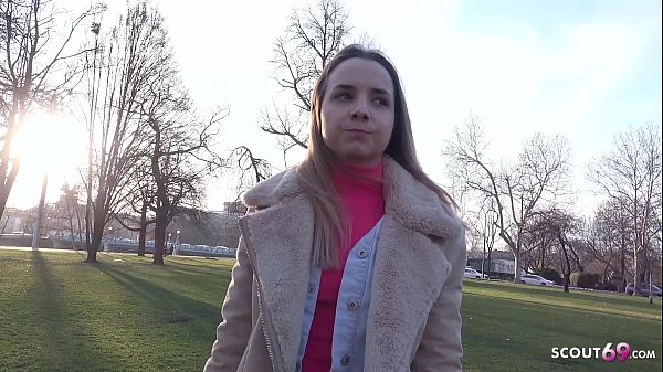 GERMAN SCOUT - TINY GIRL MONA IN JEANS SEDUCE TO FUCK AT REAL STREET CASTING videos