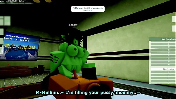 A Hot Night with a Goblin Girl | Roblox RP videos