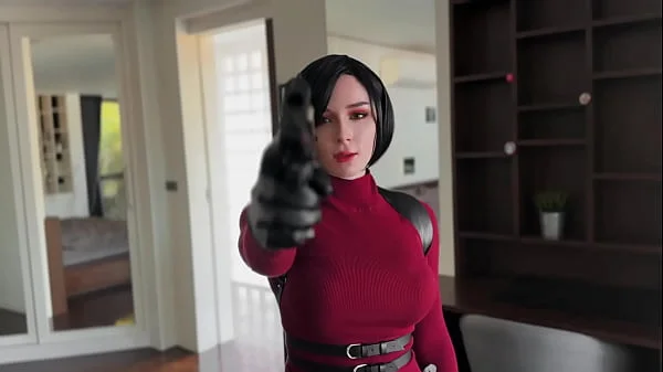 Ada Wong from Resident Evil Couldn'T Resist The Temptation To Suck, Hard Fuck & Swallow Cum - Cosplay POV videos