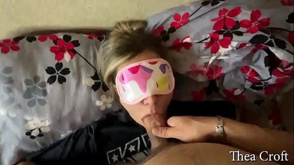 Woke up a MILF and made her suck a big dick. Doggystyle and cum on the ass videos
