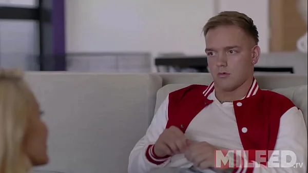 Hot Step Mom Gives to her Stepson his First Blowjob videos