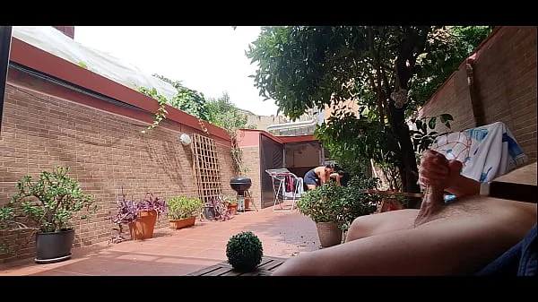 I pulled out my dick while my stepmom was folding clothes and this is what happened.. videos