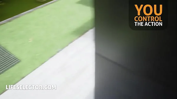 Lifeselector - Pussy and anal sex hunt starring Angie Lynx, Clémence Audiard and Mary Popiense videos