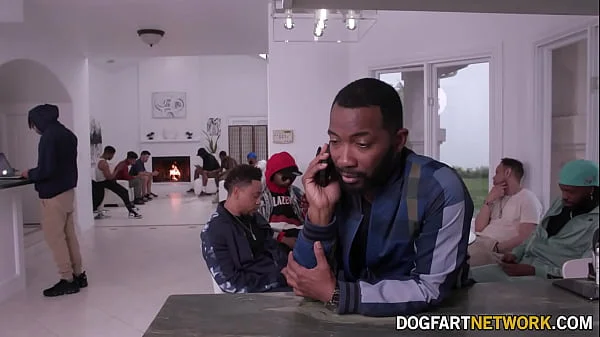 Blonde Babe Harley King In 17 man Blowbang videos