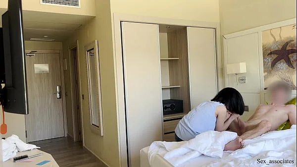 PUBLIC DICK FLASH. I pull out my dick in front of a hotel maid and she agreed to jerk me off. videos
