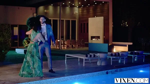 VIXEN Cheating Queenie gets creampied by ex BF videos