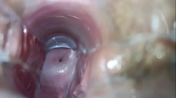 Orgasm inside pussy close-up videos