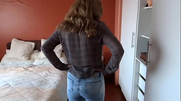 You can't fuck me but cum in my ass, beautiful stepmother moans in full masturbation videos