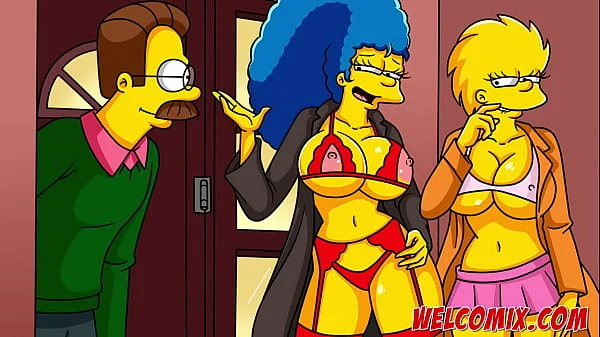 Margy's Revenge! Cheated on her husband with several men! The Simptoons Simpsons videos