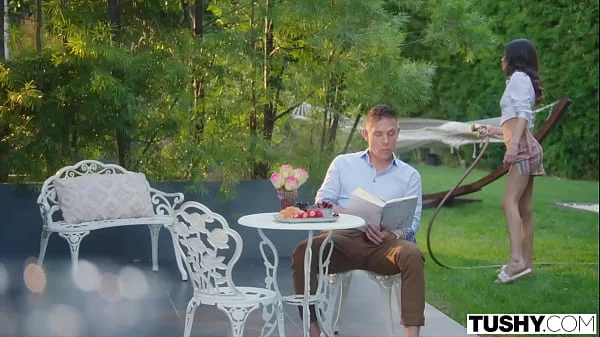 TUSHY Petite cutie Sawyer loves to gape for older men videos