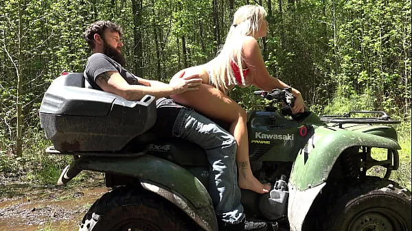 HOTTEST VIDEO YOU WILL SEE!! A Fun Ride on a 4 Wheeler, Turns into a Fucking Fun Ride and Ends with a Massive Creampie!! When Bailey Brooke and Justin Sane go on an Unforgettable Adventure! videos