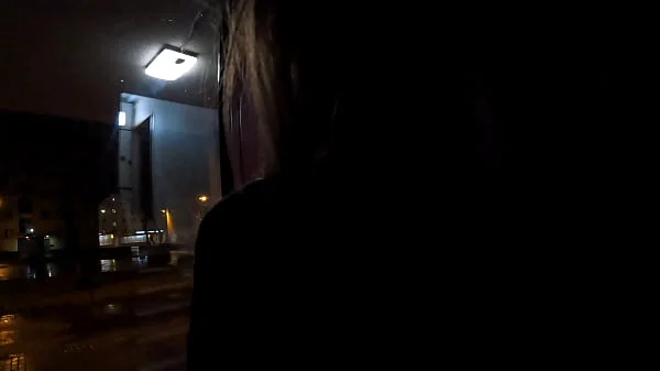 18 Year Old Girlfriend afraid to fuck in the entrance and was fucked in the basement of the house videos